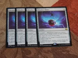 MTG Weather Maker x4 Rare Teenage Mutant Ninja Turtles NM Low S&H - Image 1