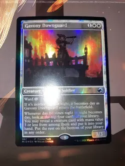 Gavony Dawnguard Promo Pack: Innistrad: Midnight Hunt Foil - Image 1
