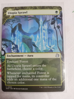 Utopia Sprawl Magic The Gathering Wilds Eldraine Enchanting Tales 63 Extended - Image 1