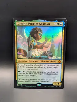 MTG - Zimone, Paradox Sculptor - FOIL - Legendary Creature - FDN #126 - Mythic - Image 1