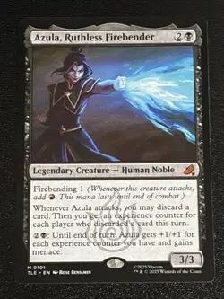 MTG Avatar: The Last Airbender: Eternal-Legal Azula, Ruthless Firebender 0101 NM - Image 1