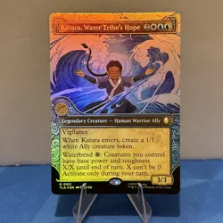 Katara, Water Tribe's Hope (Showcase Foil) Avatar: The Last Airbender MTG Magic - Image 1
