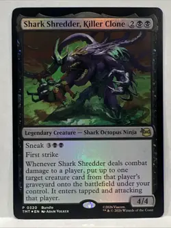 Shark Shredder, Killer Clone - Promo #320 - Magic: Teenage Mutant Ninja Turtles - Image 1