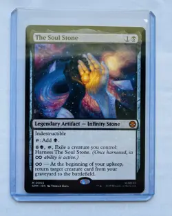 MTG The Soul Stone, NM-Mint, English Marvel's Spider-Man Mythic M 0066 - Image 1