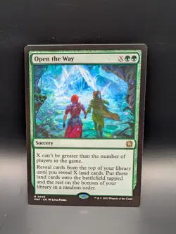 MTG - Open the Way - Non-Foil - Sorcery - MAT #23 - Rare - Image 1