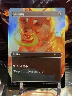 MTG | Sol Ring (1512) ✨FOIL✨ [Secret Lair Raining Cats And Dogs] - Image 2
