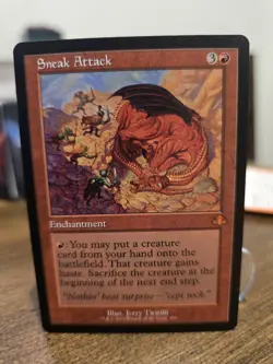 Magic: The Gathering Sneak Attack #331 Retro Frame, Near Mint Condition - Image 1