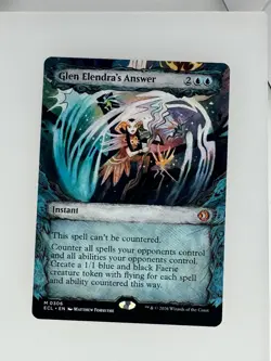 Magic: The Gathering Lorwyn Eclipsed Glen Elendra's Answer (Showcase) 306 NM - Image 1