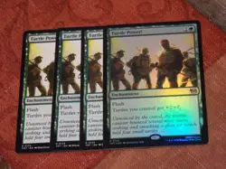 MTG Turtle Power! x4 Rare Teenage Mutant Ninja Turtles FOIL x1 NM Low S&H - Image 1