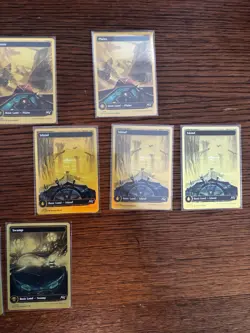 Aetherdrift First Place Foil Lands MTG Mixed Collection - Image 1
