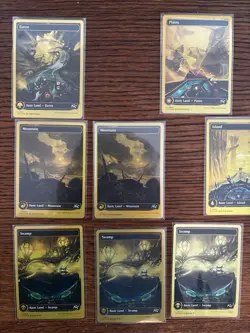Aetherdrift First Place Foil Lands MTG Mixed Collection - Image 2