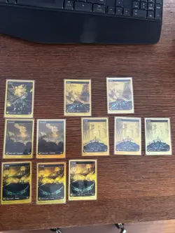 Aetherdrift First Place Foil Lands MTG Mixed Collection - Image 3