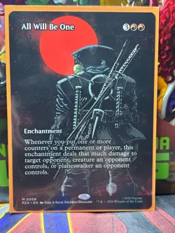 All Will Be One Source Material Teenage Mutant Ninja Turtles Gem Mint MTG - Image 1
