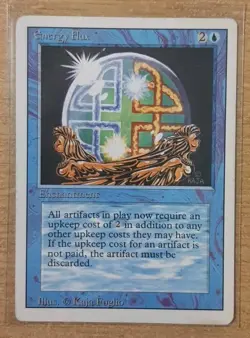 1994 MAGIC THE GATHERING REVISED EDITION ENERGY FLUX TD25 - Image 1