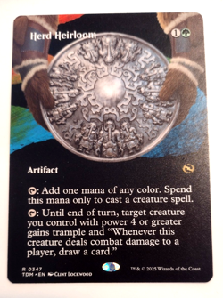 Herd Heirloom (Borderless) - Tarkir: Dragonstorm (TDM) - EN - R 0347 - Image 1
