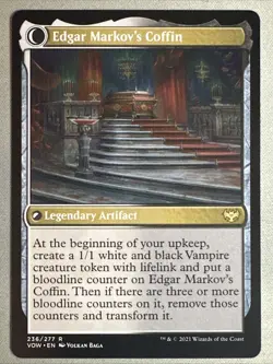 MTG / Edgar, Charmed Groom / VOW / #236 / Regular / Rare / NM - Image 2