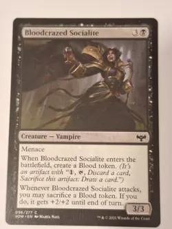 Bloodcrazed Socialite - Innistrad: Crimson Vow Magic the Gathering MTG Nice! - Image 1