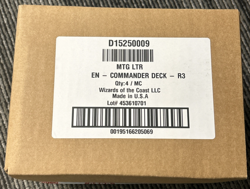 Sealed Case MTG LTR Commander Deck Lord of the Rings Tales of Middle Earth Magic - Image 1