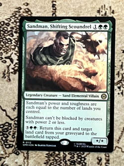 Sandman, Shifting Scoundrel - Marvel's Spider-Man - 112 - #Near Mint Foil - Image 1