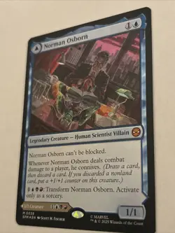 Norman Osborn #39 (Foil) (NM) Spider-Man SPM Magic MTG - Image 2