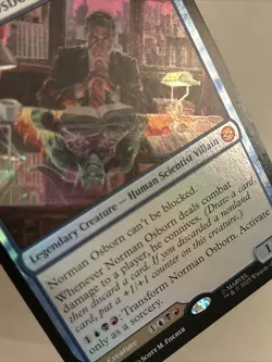 Norman Osborn #39 (Foil) (NM) Spider-Man SPM Magic MTG - Image 3
