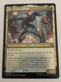 Norman Osborn #39 (Foil) (NM) Spider-Man SPM Magic MTG - Image 4