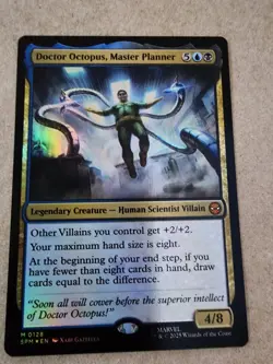 Doctor Octopus, Master Planner - #128 Foil - Marvel's Spider-Man - Mtg - Image 1