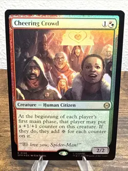 Cheering Crowd Marvel's Spider-Man Foil - Image 1