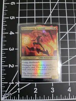 Green Goblin, Revenant 0130 SPM Foil MTG Spiderman NM/M - Image 1