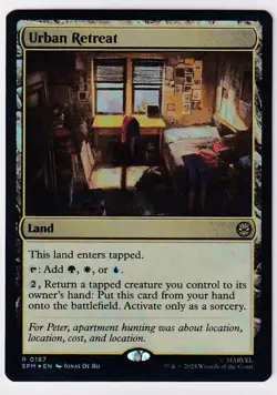 Urban Retreat (Bordered) 0187 Marvel's Spider-Man Foil - Image 1