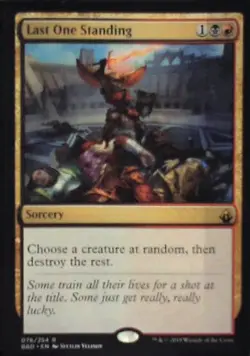 Last One Standing - Battlebond: #76, Magic: The Gathering Nm R237 - Image 1