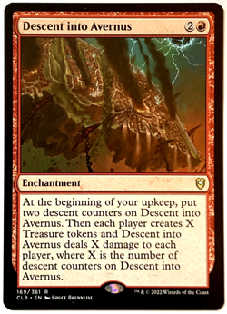 MTG Descent into Avernus Commander Legends: Battle for Baldur's Gate 169/361 NM - Image 1