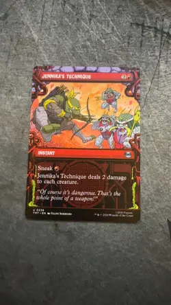 Jennika's Technique (Showcase) Uncommon Teenage Mutant Ninja Turtles 236 NM - Image 1