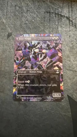 Foot Ninjas (Borderless) Common Teenage Mutant Ninja Turtles 209 NM - Image 1