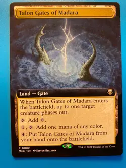 MTG 1x EXTENDED ART Talons Gates of Madara 82 Modern Horizons 3 Magic the x1 NM - Image 1