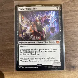 Super Shredder-0083- Teenage Mutant Ninja Turtles-MTG-NM/M - Image 1