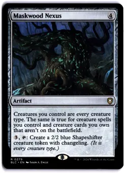 Maskwood Nexus NM BLC Commander: Bloomburrow MTG - Image 1