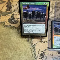 MTG Cathars' Crusade Retro Frame Foil Innistrad Remastered NM - Image 1