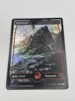 Mountain (275) Innistrad: Crimson Vow Foil NM/LP - Image 1
