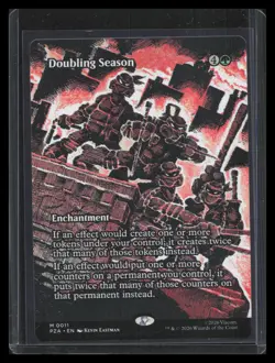 Doubling Season (Borderless) Teenage Mutant Ninja Turtles Eternal-Legal #11 - Image 1
