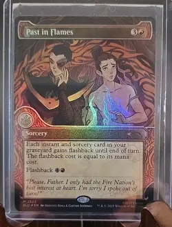 Past In Flames Secret Lair Drop MTG Rainbow Foil Near Mint - Image 3