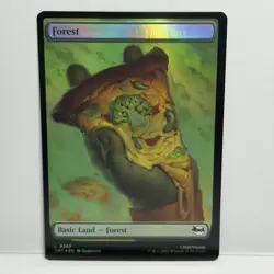 Forest Pizza Land Foil #257 MTG Teenage Mutant Ninja Turtles TMT EN NM - Image 1
