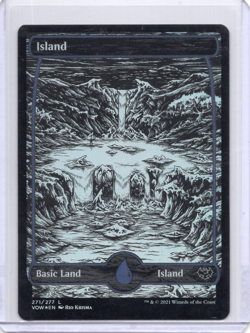 Island 271/277 VOW Foil Basic Land MTG LP - Image 1