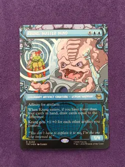 MTG Krang, Master Mind (Showcase) Teenage Mutant Ninja Turtles Foil - Image 1