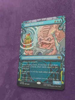 MTG Krang, Master Mind (Showcase) Teenage Mutant Ninja Turtles Foil - Image 2