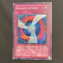 Konami Negate Attack TSC-003 Secret Rare Limited Holo Video Game Promo English - Image 1