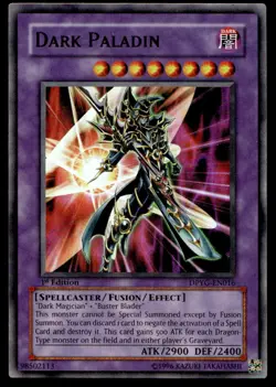 Yu-Gi-Oh TCG Duelist Pack: Yugi #DPYG-EN016 Dark Paladin Ultra Rare,1st Ed. - Image 1
