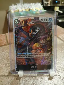 One Piece TCG Brook PRB02 Super Rare EB01-046 SR English - Image 1
