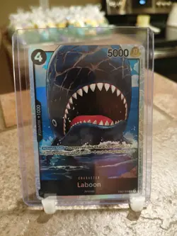 One Piece TCG Laboon PRB02 Super Rare EB01-048 SR English - Image 1