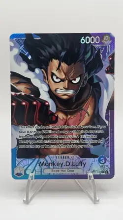 Monkey.D.Luffy (Alt Art) OP11-040 English A Fist Divine Speed - One Piece - NM - Image 1